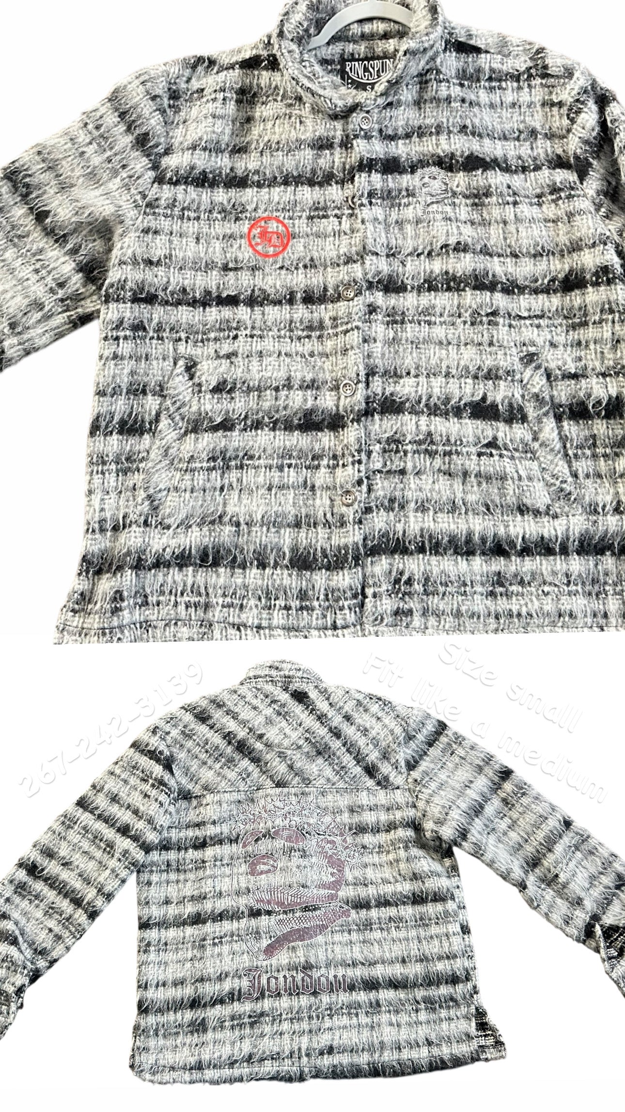 Custom mohair Jacket