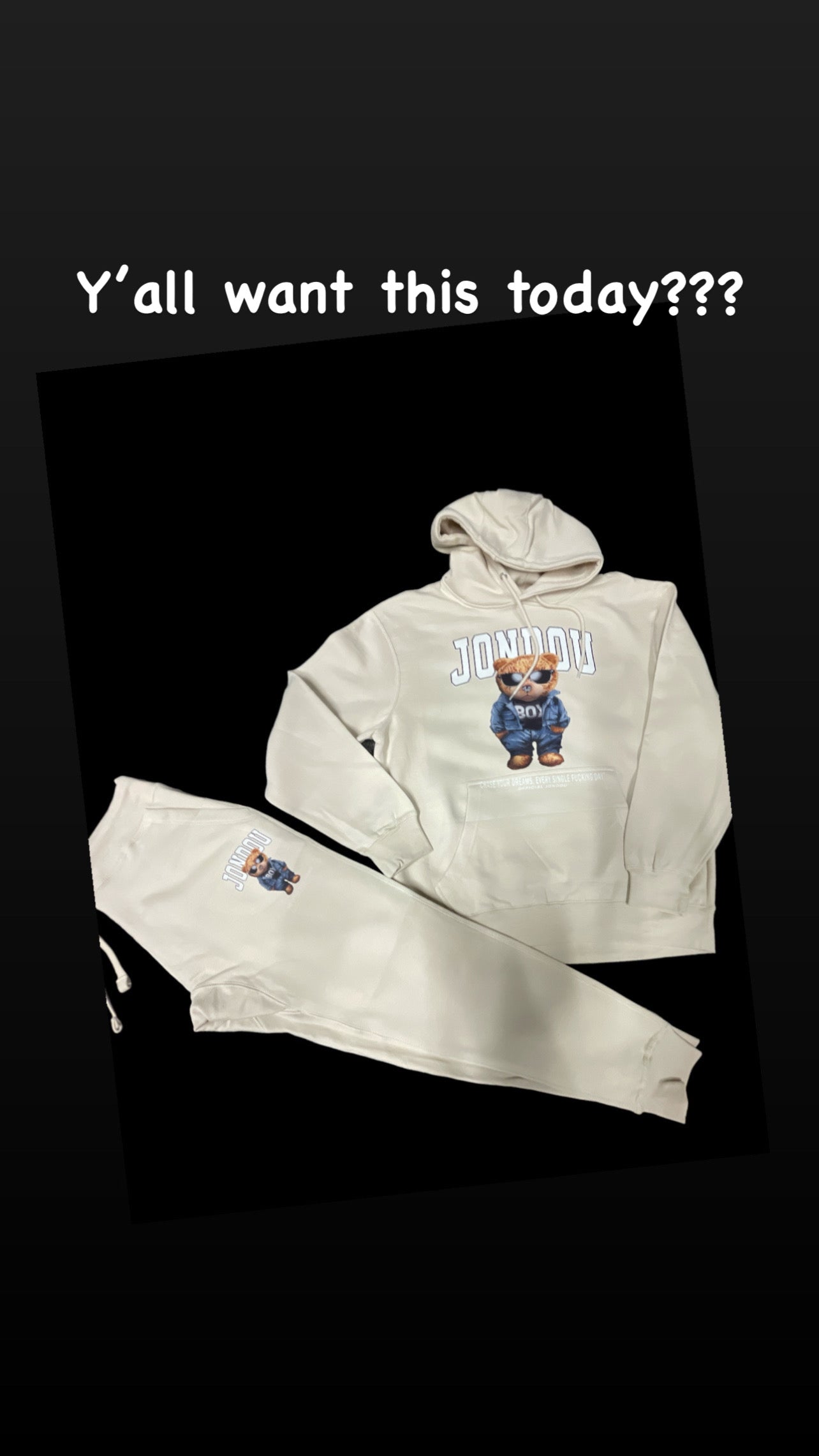 Jondoü Big bear sweatsuit