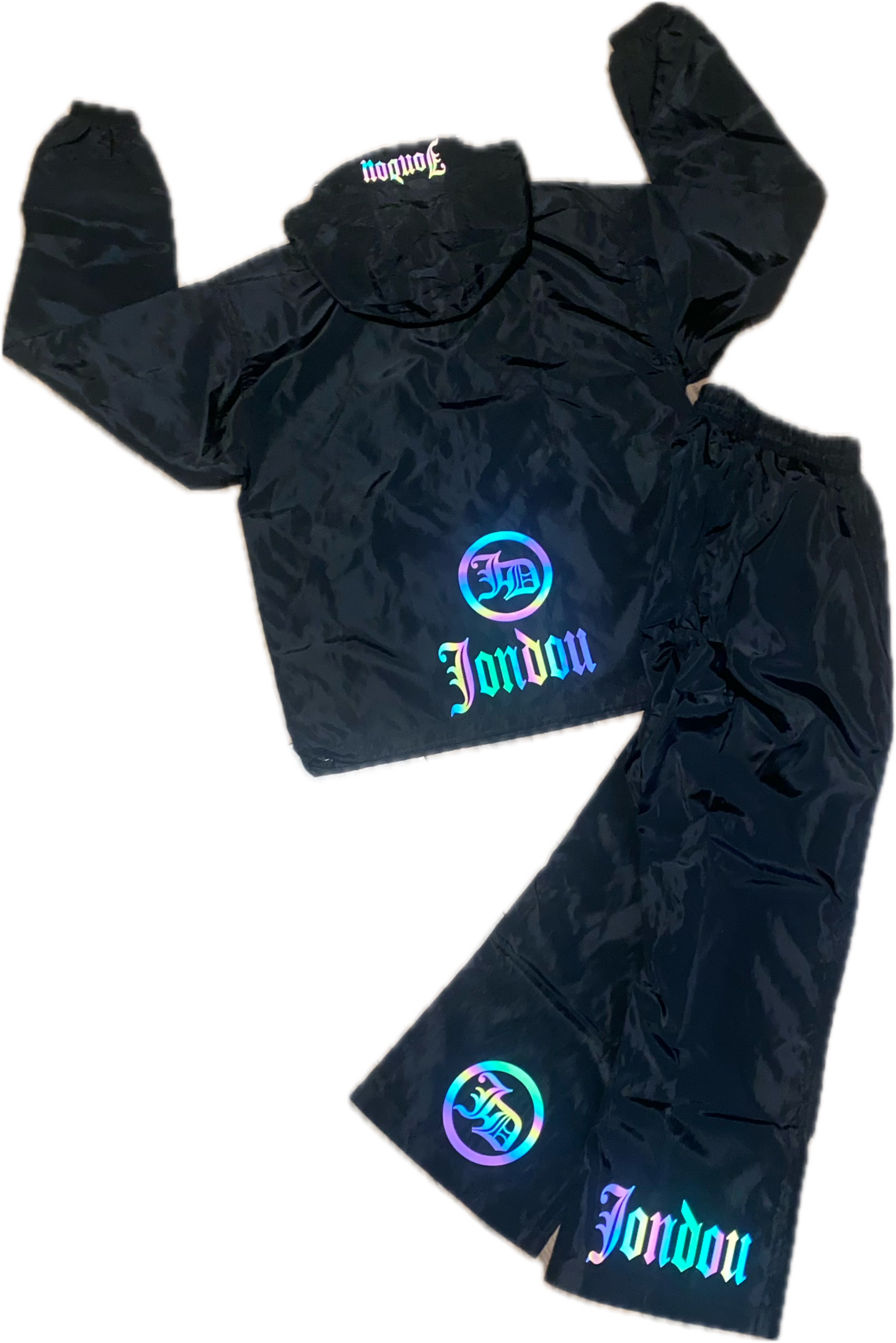 Flared Windbreaker Track Set